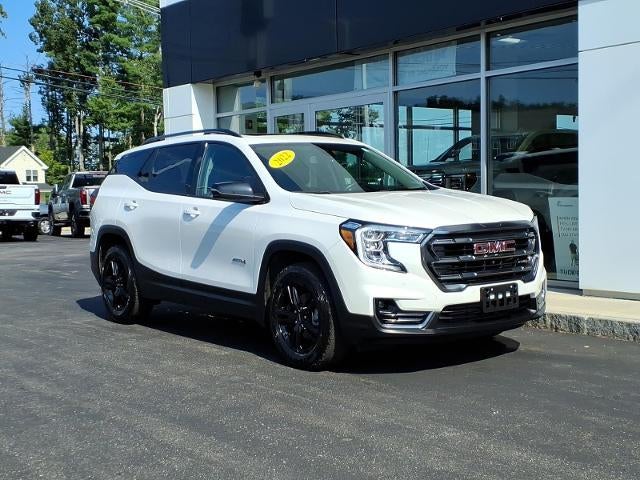 2022 GMC Terrain AWD AT4 with GMC Pro Safety Plus, Infotainment II, Skyscape Sunroof, Tech, Heated Front Seats 19,466 Miles