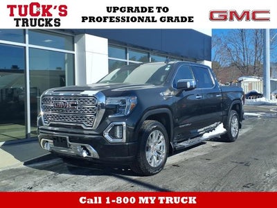 2020 GMC Sierra 1500 4WD Denali Crew Cab with MultiPro Tailgate, Technology, Driver Alert, Bose Premium, Chrome Assist Steps 52,970 Miles