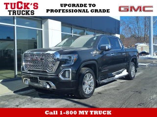 2020 GMC Sierra 1500 4WD Denali Crew Cab with MultiPro Tailgate, Technology, Driver Alert, Bose Premium, Chrome Assist Steps 52,970 Miles