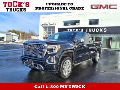 2020 GMC Sierra 1500 4WD Denali Duramax Crew Cab with Denali Ultimate, Trailering, Bose Premium Sound, Driver Alert I, and Power Sunroof 61,873 Miles