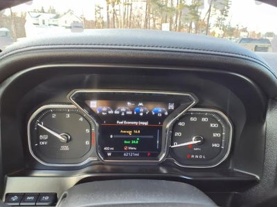 2020 GMC Sierra 1500 4WD Denali Duramax Crew Cab with Denali Ultimate, Trailering, Bose Premium Sound, Driver Alert I, and Power Sunroof 61,873 Miles