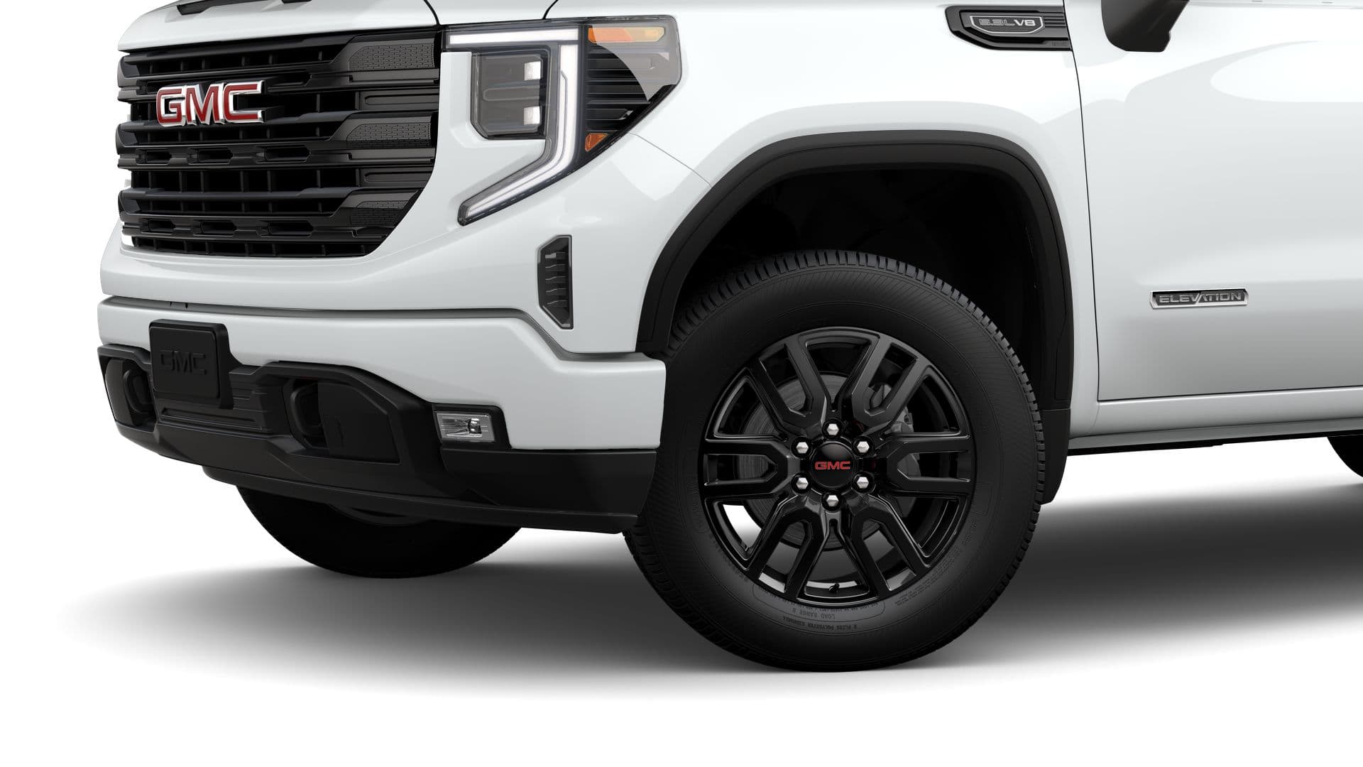 2026 GMC Sierra 1500 4WD Elevation Crew Cab with 13.4" Premium GMC Infotainment with Google Built-In, Trailering, Heated front Seats, and GMC Pro Safety