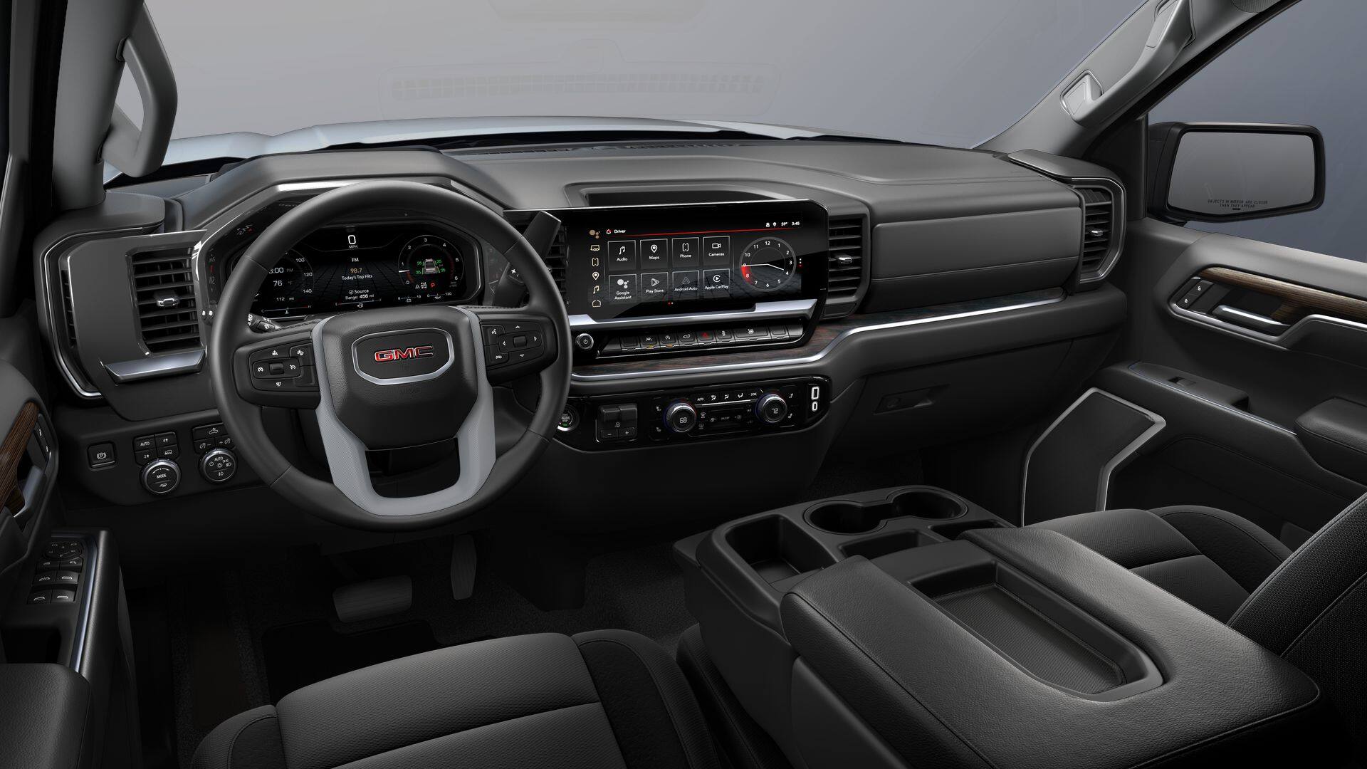 2026 GMC Sierra 1500 4WD Elevation Crew Cab with 13.4" Premium GMC Infotainment with Google Built-In, Trailering, Heated front Seats, and GMC Pro Safety