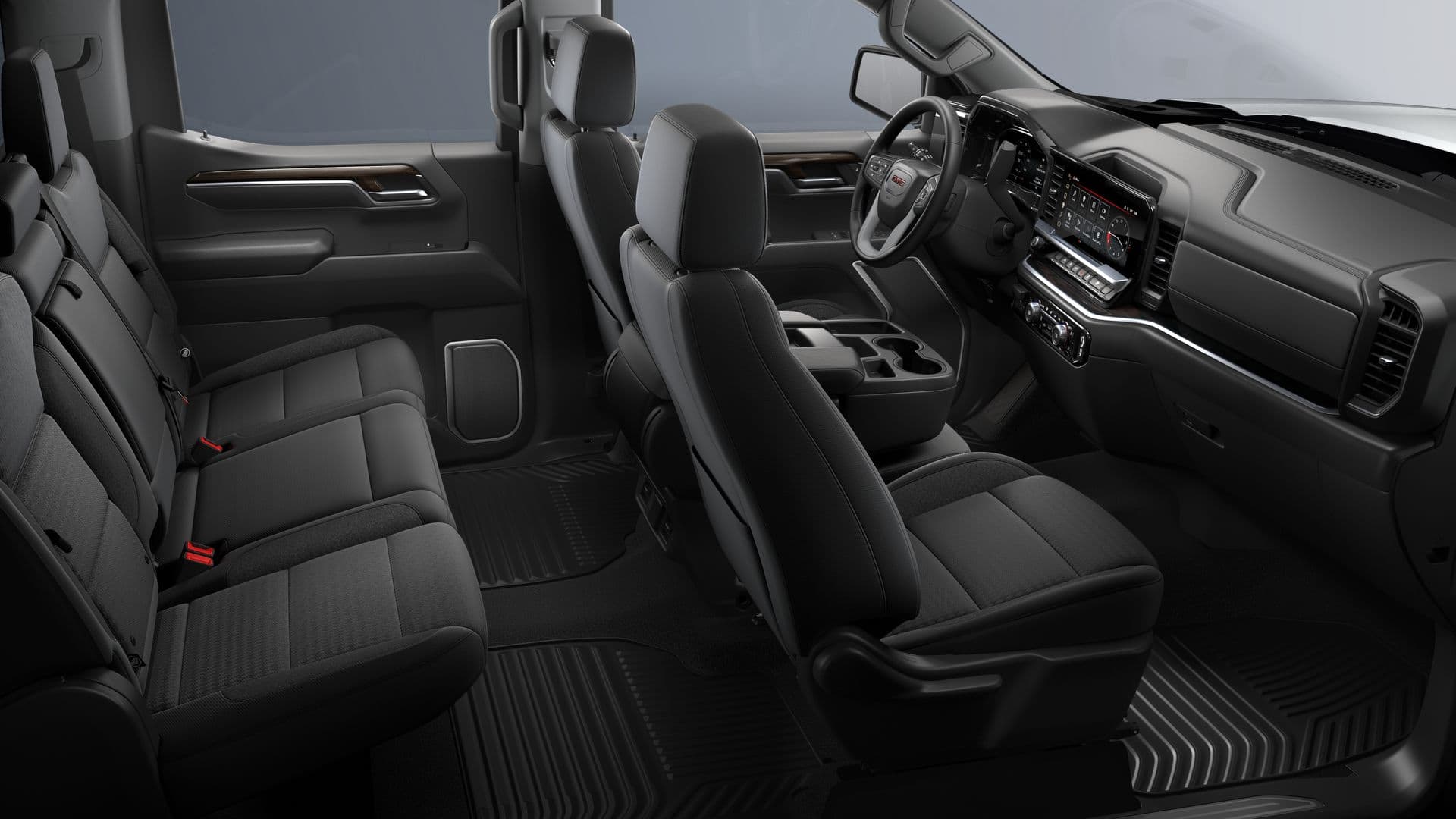 2026 GMC Sierra 1500 4WD Elevation Crew Cab with 13.4" Premium GMC Infotainment with Google Built-In, Trailering, Heated front Seats, and GMC Pro Safety
