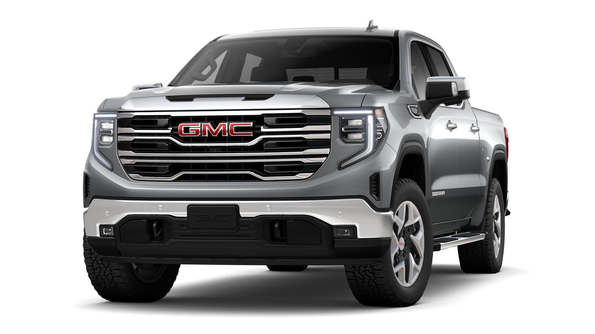 2026 GMC Sierra 1500 4WD SLT Crew Cab with SLT Premium, SLT Convenience, SLT Preferred, Prograde Trailering, X31 Off-Road, Multipro Tailgate, Power Sunroof, and GMC Pro Safety