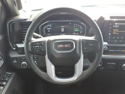 2025 GMC Sierra 1500 4WD SLT Crew Cab with MultiPro Tailgate, Heated 10-Way Power Front Seats, Trailering, and GMC Pro Safety