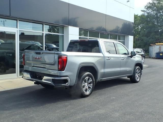 2025 GMC Sierra 1500 4WD SLT Crew Cab with MultiPro Tailgate, Heated 10-Way Power Front Seats, Trailering, and GMC Pro Safety
