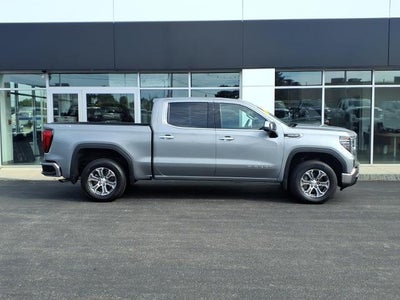 2025 GMC Sierra 1500 4WD SLT Crew Cab with MultiPro Tailgate, Heated 10-Way Power Front Seats, Trailering, and GMC Pro Safety