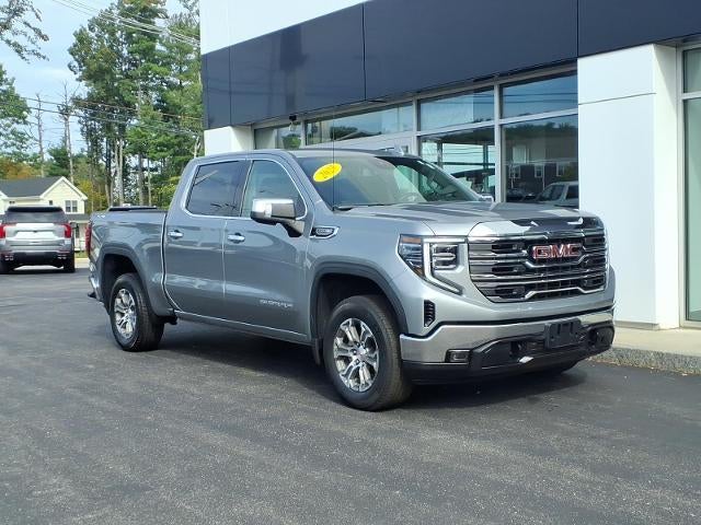 2025 GMC Sierra 1500 4WD SLT Crew Cab with MultiPro Tailgate, Heated 10-Way Power Front Seats, Trailering, and GMC Pro Safety
