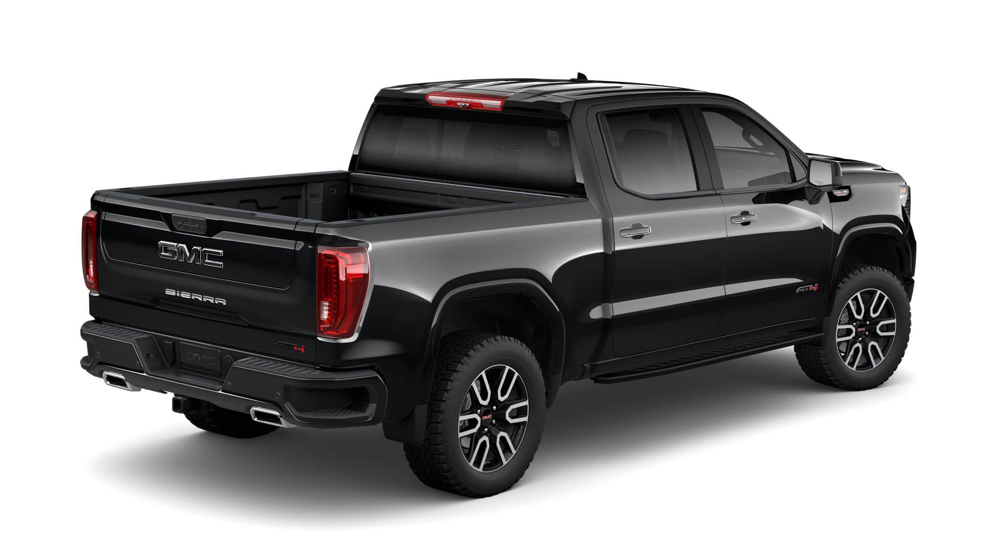 2026 GMC Sierra 1500 4WD AT4 Crew Cab with AT4 Premium, AT4 Preferred, Technology, Power Sunroof, MultiPro Tailgate, Trailering, and GMC Pro Safety