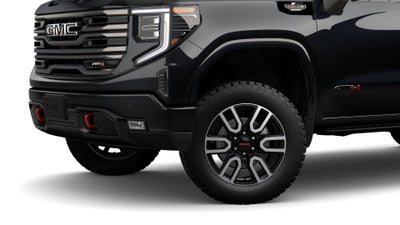 2026 GMC Sierra 1500 4WD AT4 Crew Cab with AT4 Premium, AT4 Preferred, Technology, Power Sunroof, MultiPro Tailgate, Trailering, and GMC Pro Safety