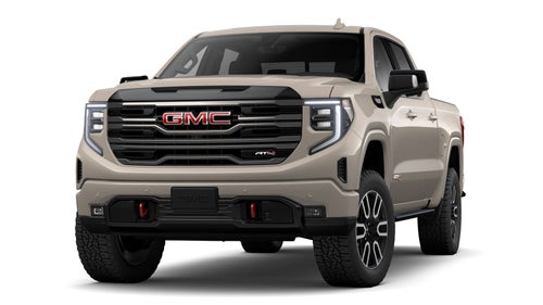 2026 GMC Sierra 1500 4WD AT4 Crew Cab with AT4 Premium, AT4 Preferred, Leather, Technology, MultiPro Tailgate, Power Sunroof, Trailering, and GMC Pro Safety