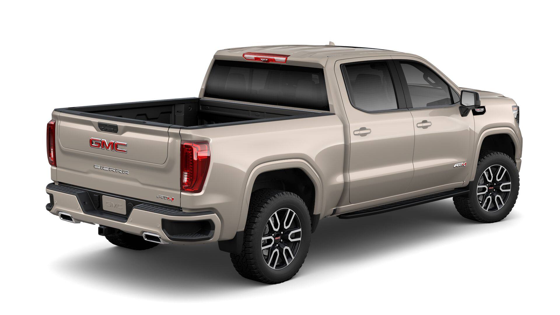 2026 GMC Sierra 1500 4WD AT4 Crew Cab with AT4 Premium, AT4 Preferred, Leather, Technology, MultiPro Tailgate, Power Sunroof, Trailering, and GMC Pro Safety