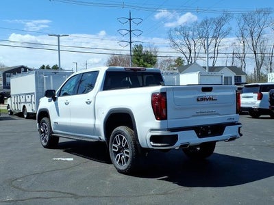 2026 GMC Sierra 1500 4WD AT4 Crew Cab with AT4 Premium, AT4 Preferred, Technology, Power Sunroof, Ventilated/Heated Front Seats, 13.4" Premium GMC Infotainment with Google Built-In, and GMC Pro Safety