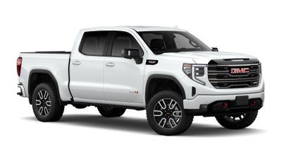 2026 GMC Sierra 1500 4WD AT4 Crew Cab with AT4 Premium, AT4 Preferred, Technology, Power Sunroof, Ventilated/Heated Front Seats, 13.4" Premium GMC Infotainment with Google Built-In, and GMC Pro Safety