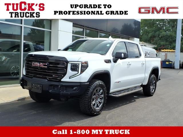 2024 GMC Sierra 1500 4WD AT4X Crew Cab with Leather, MultiPro Tailgate, Power Sunroof, Trailering, 12 Spkr. Bose Sound, and GMC Pro Safety 10,077 Miles