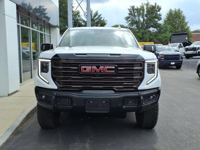 2024 GMC Sierra 1500 4WD AT4X Crew Cab with Leather, MultiPro Tailgate, Power Sunroof, Trailering, 12 Spkr. Bose Sound, and GMC Pro Safety 10,077 Miles