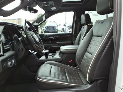 2024 GMC Sierra 1500 4WD AT4X Crew Cab with Leather, MultiPro Tailgate, Power Sunroof, Trailering, 12 Spkr. Bose Sound, and GMC Pro Safety 10,077 Miles