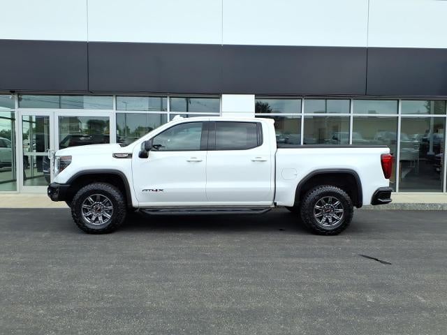 2024 GMC Sierra 1500 4WD AT4X Crew Cab with Leather, MultiPro Tailgate, Power Sunroof, Trailering, 12 Spkr. Bose Sound, and GMC Pro Safety 10,077 Miles