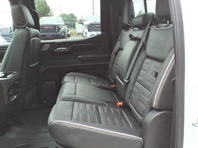 2024 GMC Sierra 1500 4WD AT4X Crew Cab with Leather, MultiPro Tailgate, Power Sunroof, Trailering, 12 Spkr. Bose Sound, and GMC Pro Safety 10,077 Miles