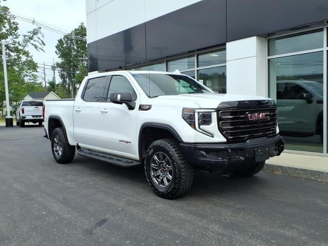 2024 GMC Sierra 1500 4WD AT4X Crew Cab with Leather, MultiPro Tailgate, Power Sunroof, Trailering, 12 Spkr. Bose Sound, and GMC Pro Safety 10,077 Miles