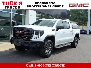 2024 GMC Sierra 1500 4WD AT4X Crew Cab with Leather, MultiPro Tailgate, Power Sunroof, Trailering, 12 Spkr. Bose Sound, and GMC Pro Safety 10,077 Miles