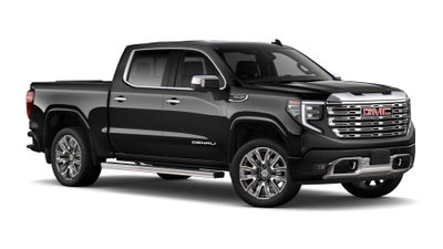 2026 GMC Sierra 1500 4WD Denali Crew Cab with Denali Reserve, Trailering, MultiPro Tailgate, MultiPro Power Steps, Power Sunroof, Technology, and GMC Pro Safety