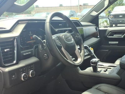 2026 GMC Sierra 1500 4WD Denali Crew Cab with Denali Reserve, Denali Preferred, Power Sunroof, Trailering, MultiPro Power Steps, 13.4" Premium GMC Infotainment with Google Built-In, and GMC Pro Safety