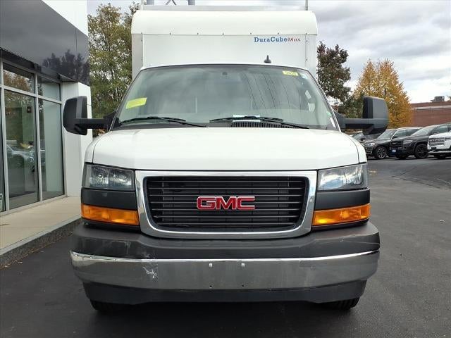 2025 GMC Savana Cutaway 3500 RWD 3500 Van with 12' Dejana Duracube Body, Rear Vision Camera, Theft Deterrent, Power Convenience, Convenience, and Chrome Appearance Package