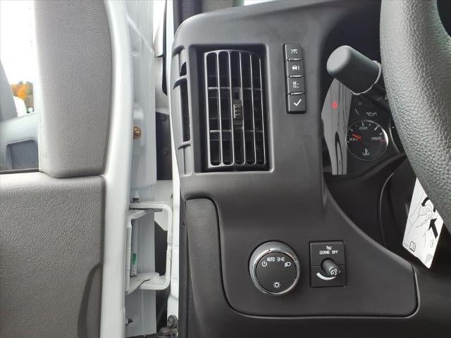 2025 GMC Savana Cutaway 3500 RWD 3500 Van with 12' Dejana Duracube Body, Rear Vision Camera, Theft Deterrent, Power Convenience, Convenience, and Chrome Appearance Package