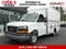 2025 GMC Savana Cutaway 3500 RWD 3500 Van with 12' Dejana Duracube Body, Convenience, Power Convenience, Theft Deterrent, Chrome Appearance, and Rear Vision Camera