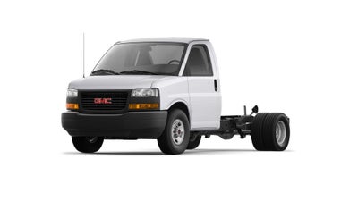 2025 GMC Savana Cutaway 3500 RWD 3500 Van with 12' Dejana Duracube Body, Convenience, Power Convenience, Theft Deterrent, Chrome Appearance, and Rear Vision Camera