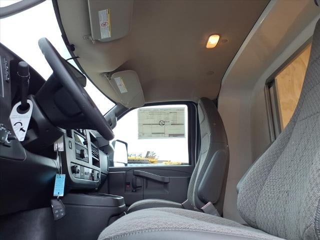 2025 GMC Savana Cutaway 3500 RWD 3500 with Unicell Fiberglas Body, Dual Rear Wheels, Power Convenience, Convenience, Theft Deterrent, Chrome Appearance, 120-Volt Power Outlet, and Rear Vision Camera