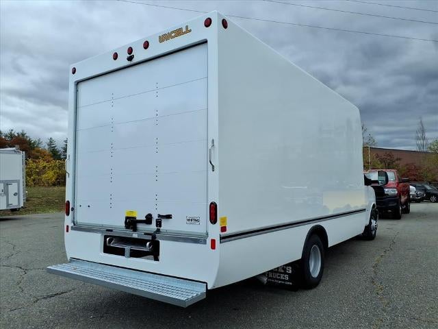 2025 GMC Savana Cutaway 3500 RWD 3500 with Unicell Fiberglas Body, Dual Rear Wheels, Power Convenience, Convenience, Theft Deterrent, Chrome Appearance, 120-Volt Power Outlet, and Rear Vision Camera