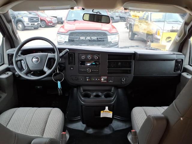 2025 GMC Savana Cutaway 3500 RWD 3500 with Unicell Fiberglas Body, Dual Rear Wheels, Power Convenience, Convenience, Theft Deterrent, Chrome Appearance, 120-Volt Power Outlet, and Rear Vision Camera