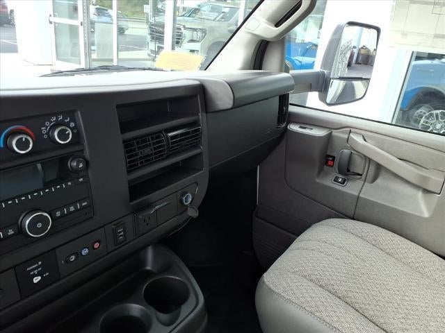 2025 GMC Savana Cutaway 4500 RWD 4500 177" Wheelbase with Dejana Cube Box, Dual Rear Wheels, Theft Deterrent, Power Convenience, Convenience, Chrome Appearance, and Rear Vision Camera