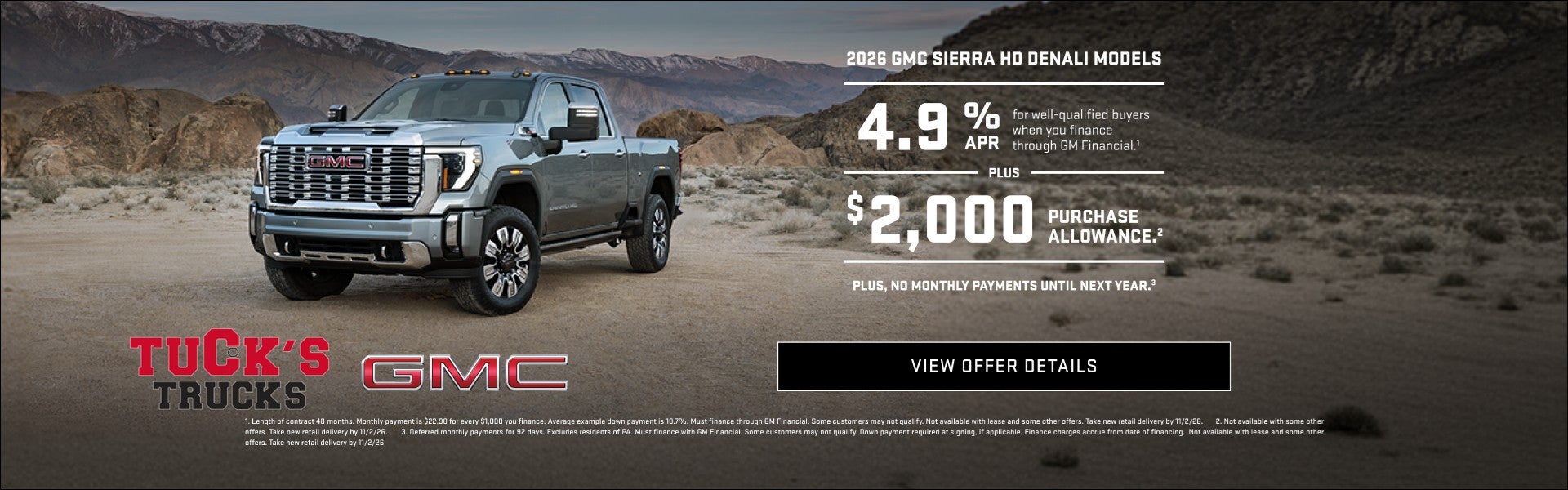 4.9% APR for well-qualified buyers.