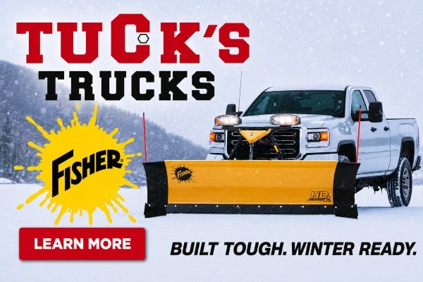 Tuck's is a Fisher Plow Distributor