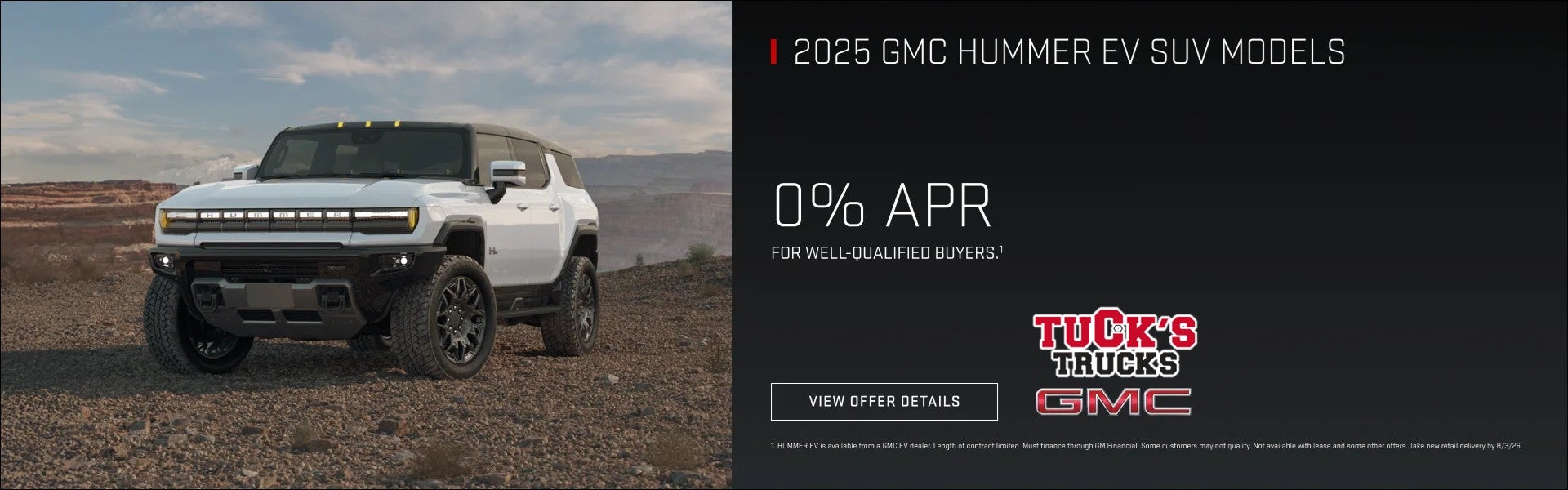0% APR for well-qualified buyers.1