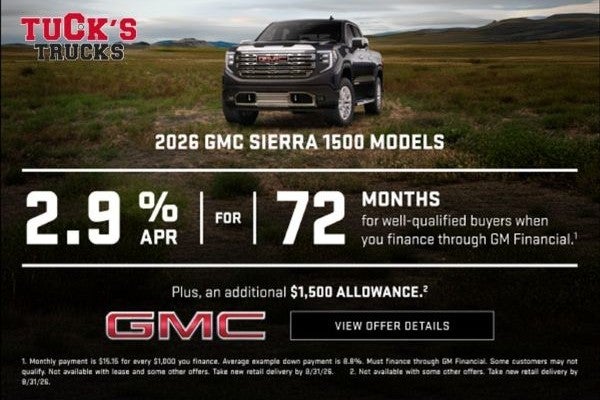 2.9% APR FOR 72 MONTHS for well-qualified buyers when you fi